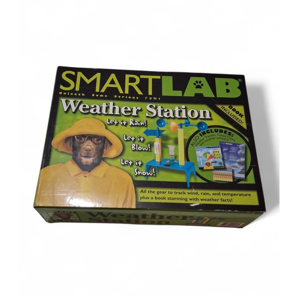 SMART LAB Weather Station.‎ All the gear to track wind, rain and temperature.